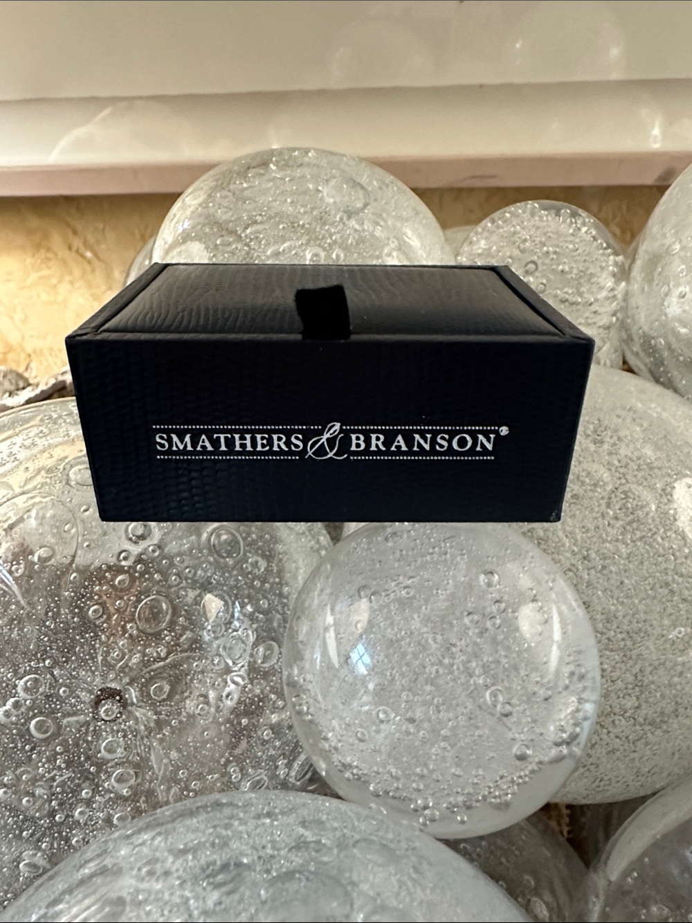 Smathers & Branson, Needlepoint Tennis Cufflinks.NWT - Picture 2 of 3